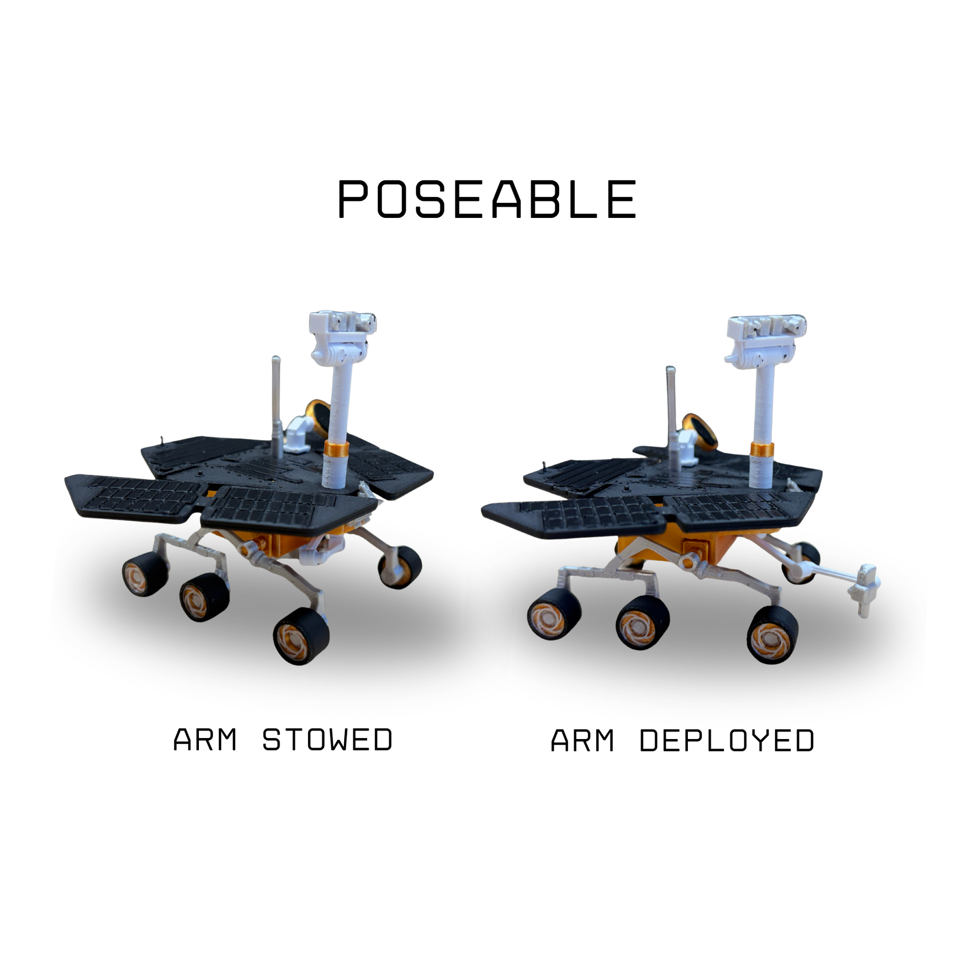 NASA Opportunity Mars Rover - Snap Fit Model Kit - Space