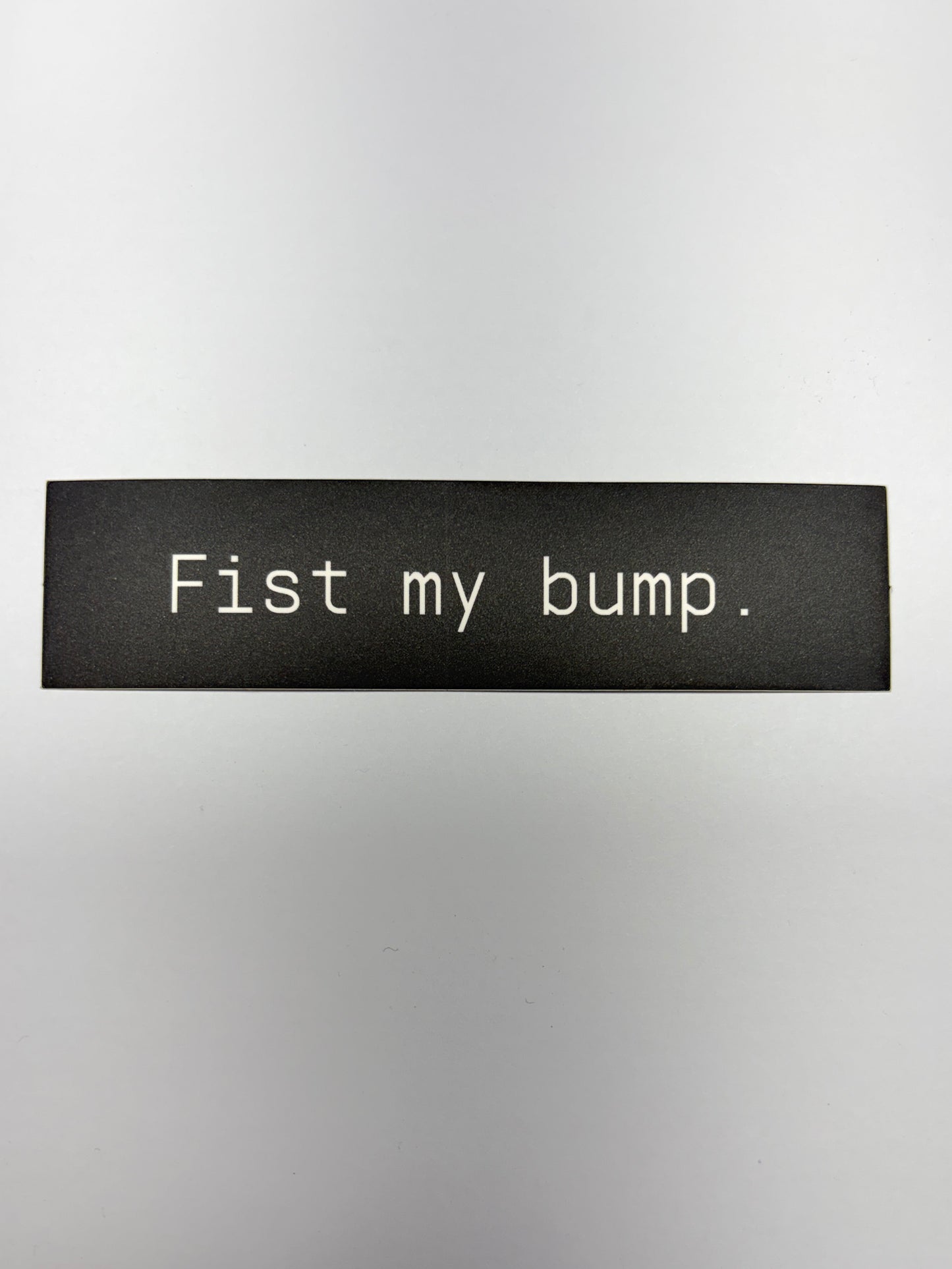 Fist my Bump Project Hail Mary 4x1 Sticker