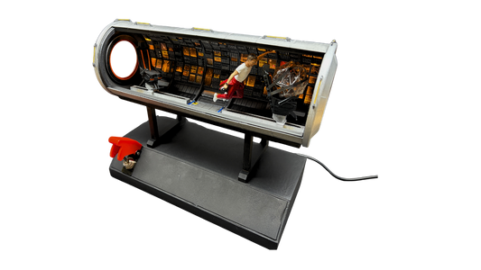 Project Hail Mary Cockpit Diorama Film Adaption Diorama With LED Panels